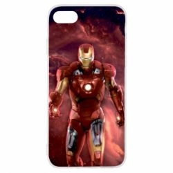 Чохол для iPhone 7 Iron Man in space - PrintSalon