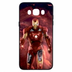 Чохол для Samsung J7 2016 Iron Man in space - PrintSalon