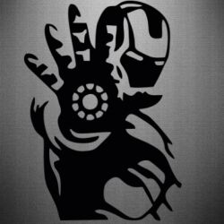 Наклейка Iron man ready for battle - PrintSalon