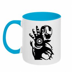 Чашка двокольорова Iron man ready for battle - PrintSalon