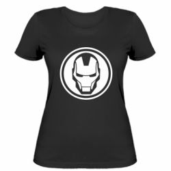 Женская футболка Iron man symbol - PrintSalon