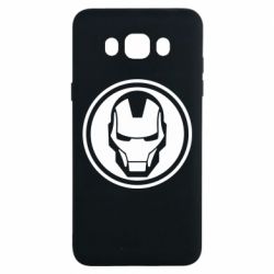 Чехол для Samsung J7 2016 Iron man symbol - PrintSalon