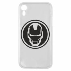 Чехол для iPhone XR Iron man symbol - PrintSalon