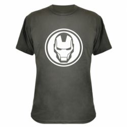 Камуфляжная футболка Iron man symbol - PrintSalon