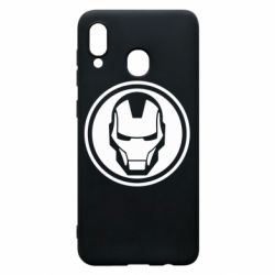 Чехол для Samsung A30 Iron man symbol - PrintSalon