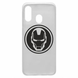 Чехол для Samsung A40 Iron man symbol - PrintSalon