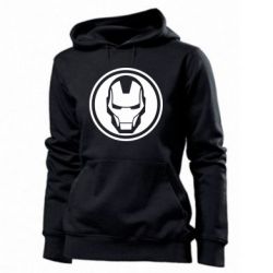 Женское худи Iron man symbol - PrintSalon