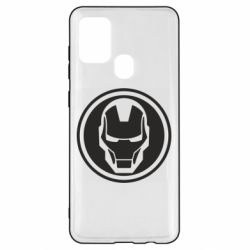 Чехол для Samsung A21s Iron man symbol - PrintSalon