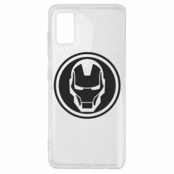 Чехол для Samsung A41 Iron man symbol