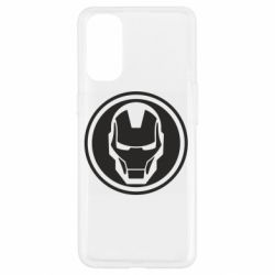 Чехол для Oppo Reno 4 Iron man symbol - PrintSalon