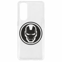 Чехол для Oppo Reno 4 Pro Iron man symbol - PrintSalon