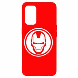 Чехол для Oppo Reno 5 4G Iron man symbol - PrintSalon