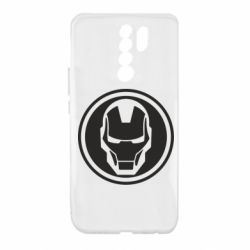 Чехол для Xiaomi Redmi 9 Iron man symbol - PrintSalon
