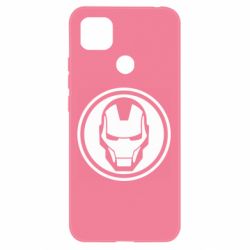 Чехол для Xiaomi Redmi 9c Iron man symbol - PrintSalon