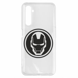 Чехол для Realme 6 Pro Iron man symbol - PrintSalon