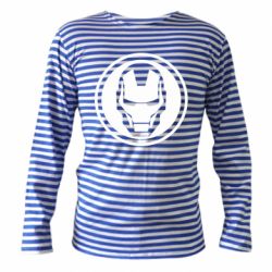 Тельняшка с длинным рукавом Iron man symbol - PrintSalon