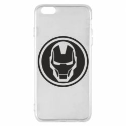 Чехол для iPhone 6 Plus/6S Plus Iron man symbol - PrintSalon