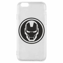 Чехол для iPhone 6/6S Iron man symbol - PrintSalon