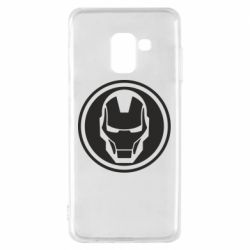 Чехол для Samsung A8 2018 Iron man symbol - PrintSalon