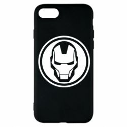 Чехол для iPhone 8 Iron man symbol - PrintSalon
