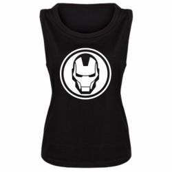 Женская майка Iron man symbol - PrintSalon