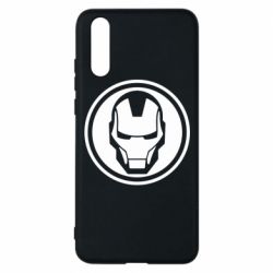 Чехол для Huawei P20 Iron man symbol - PrintSalon