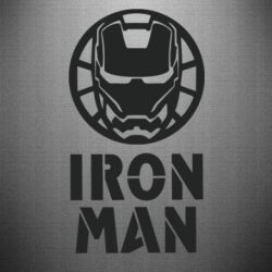 Наклейка Iron man text - PrintSalon