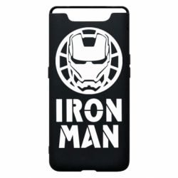 Чехол для Samsung A80 Iron man text - PrintSalon