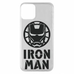 Чехол для iPhone 11 Iron man text - PrintSalon