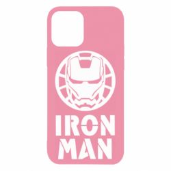 Чехол для iPhone 12 Pro Iron man text - PrintSalon