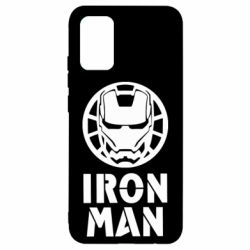 Чехол для Samsung A02s/M02s Iron man text - PrintSalon
