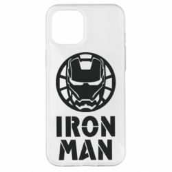 Чехол для iPhone 12 Pro Max Iron man text - PrintSalon