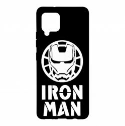 Чехол для Samsung A42 5G Iron man text - PrintSalon