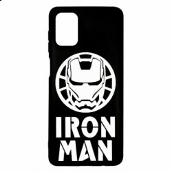 Чехол для Samsung M51 Iron man text - PrintSalon