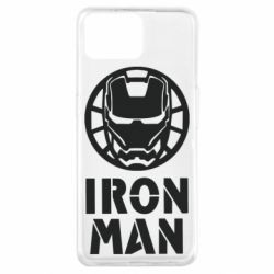 Чехол для Oppo A73 Iron man text - PrintSalon