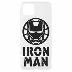 Чехол для Oppo A92s Iron man text - PrintSalon