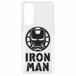 Чехол для Oppo Reno 4 Pro Iron man text - PrintSalon