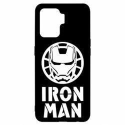 Чехол для Oppo Reno 5 Lite Iron man text - PrintSalon