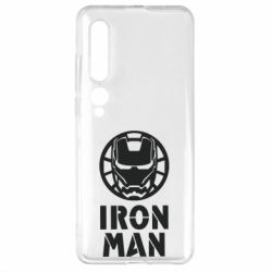 Чехол для Xiaomi Mi10/10 Pro Iron man text - PrintSalon