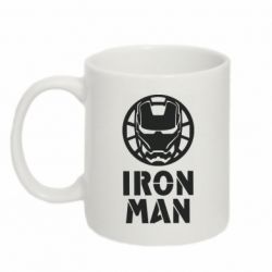 Чашка 320ml Iron man text