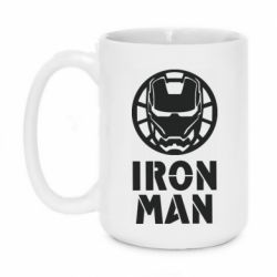 Чашка 420ml Iron man text - PrintSalon