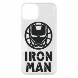 Чехол для iPhone 14 Iron man text - PrintSalon