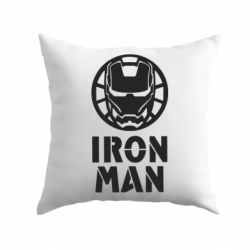 Подушка Iron man text - PrintSalon