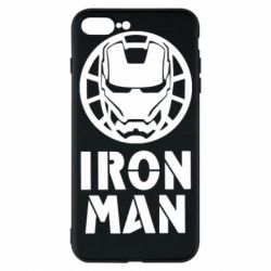 Чехол для iPhone 7 Plus Iron man text - PrintSalon