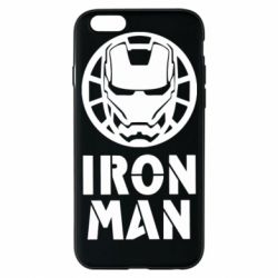 Чехол для iPhone 6/6S Iron man text - PrintSalon