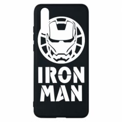 Чехол для Huawei P20 Iron man text - PrintSalon