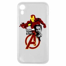 Чехол для iPhone XR Iron Man-Tony Stark - PrintSalon