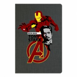 Блокнот с принто Iron Man-Tony Stark - PrintSalon