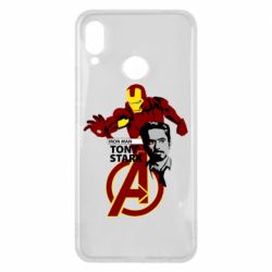 Чехол для Huawei P Smart Plus 2018 Iron Man-Tony Stark - PrintSalon