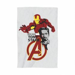 Полотенце с принтом Iron Man-Tony Stark - PrintSalon